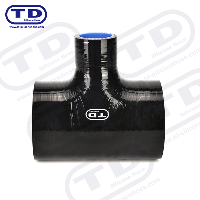 Tuyau en silicone en forme de T