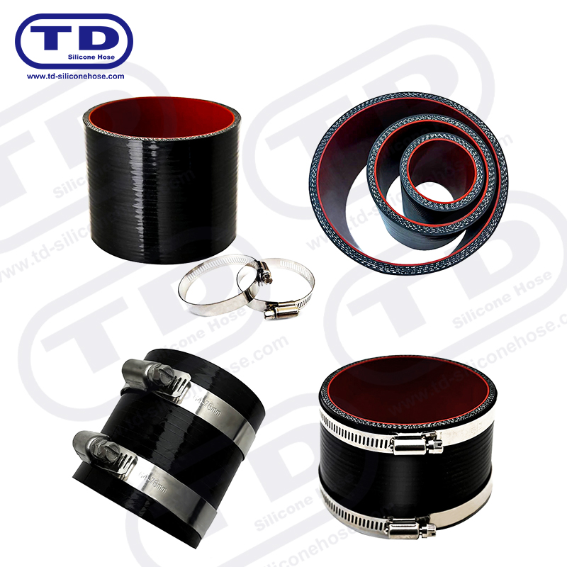 Tuyau droit de silicone