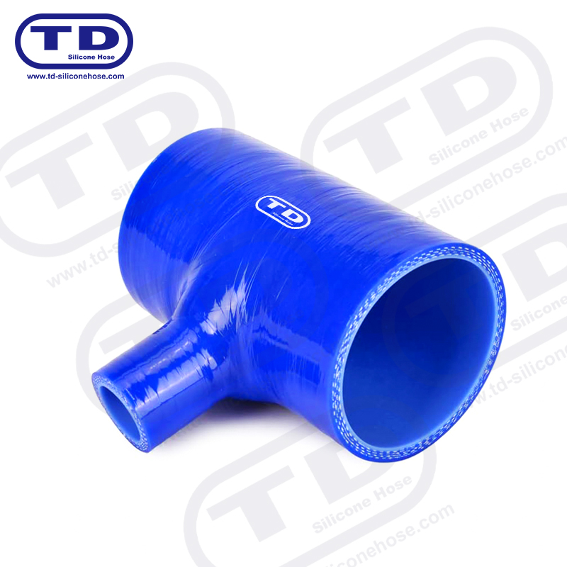Tuyau en silicone en forme de T