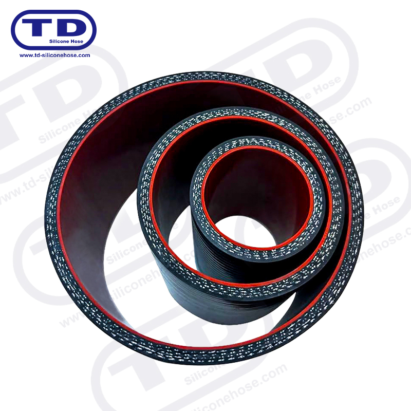 Tuyau droit de silicone
