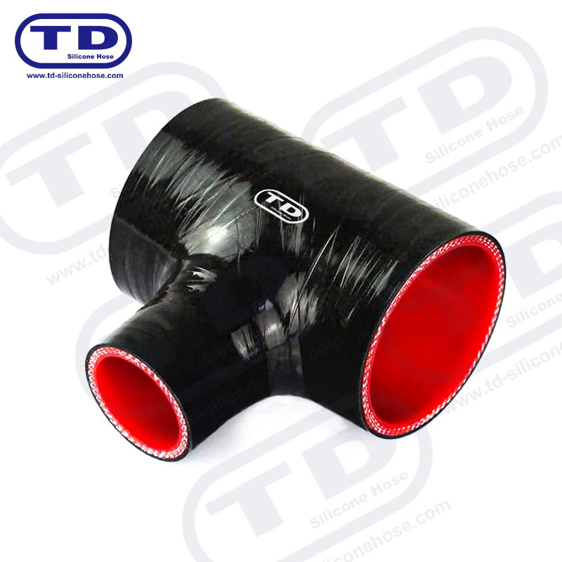 Tuyau en silicone en forme de T