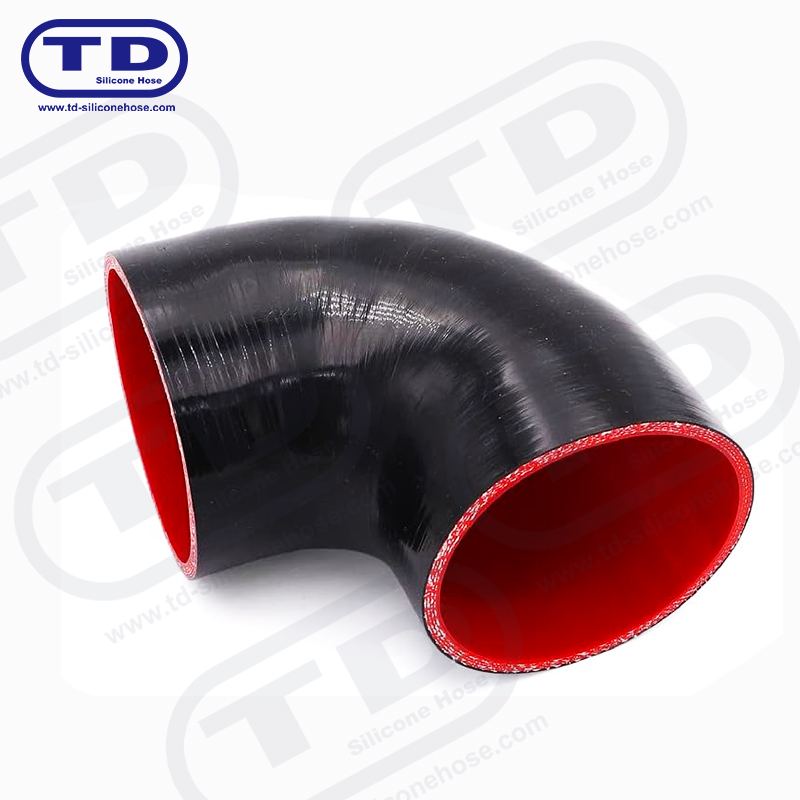 Tuyau de coude en silicone à 90 °