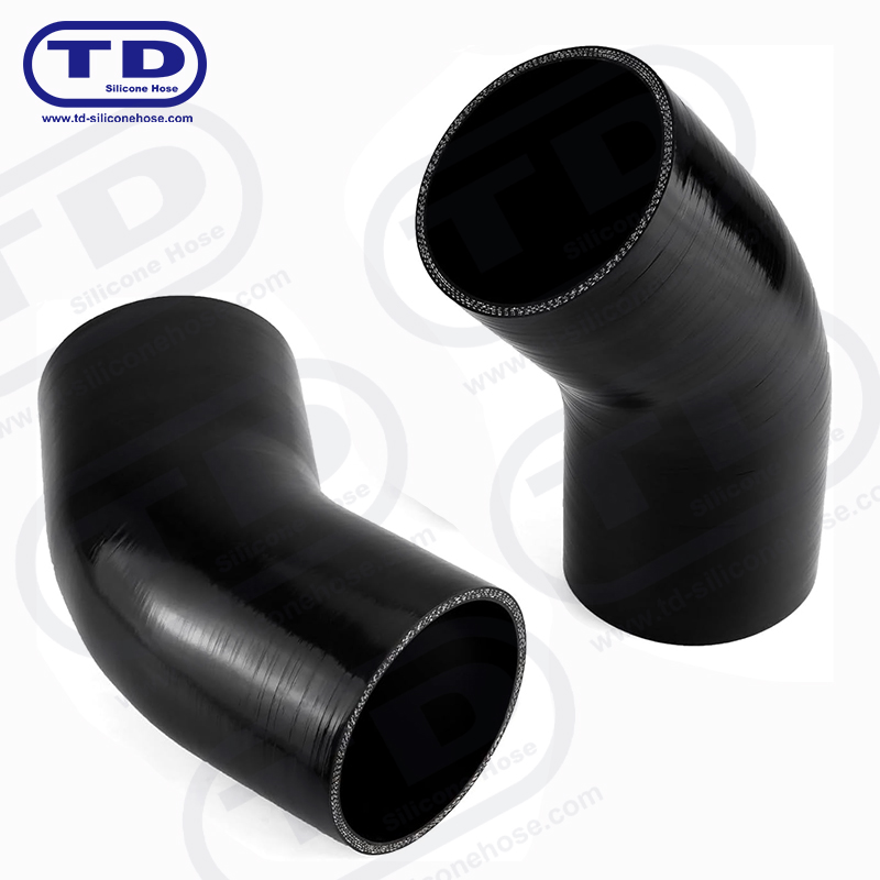 Tuyau de coude en silicone 45 °