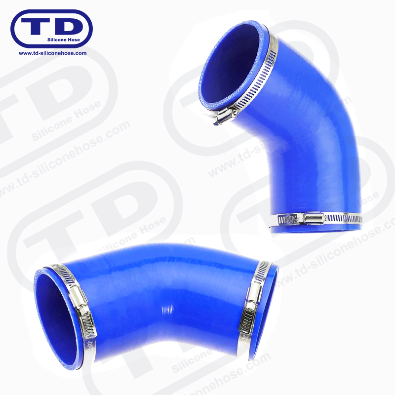 Tuyau de coude en silicone 45 °