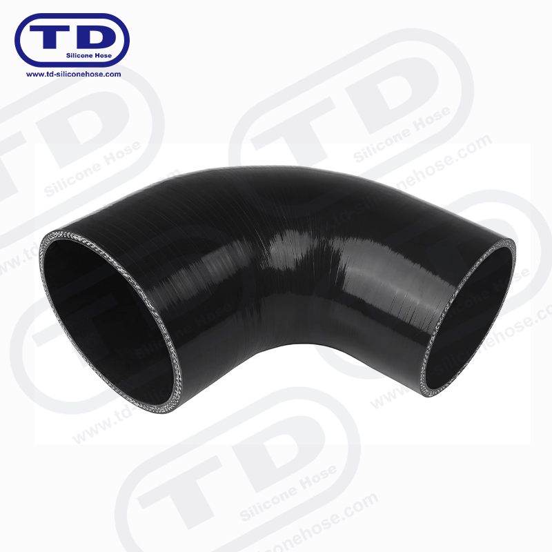Tuyau de réducteur en silicone 45 °
