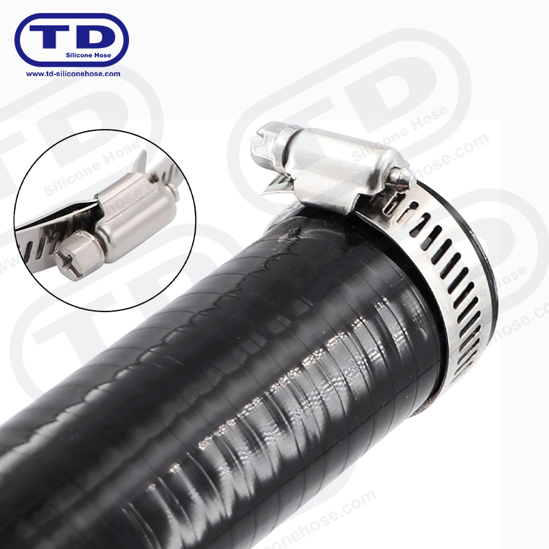 Tuyau de coude en silicone à 90 °
