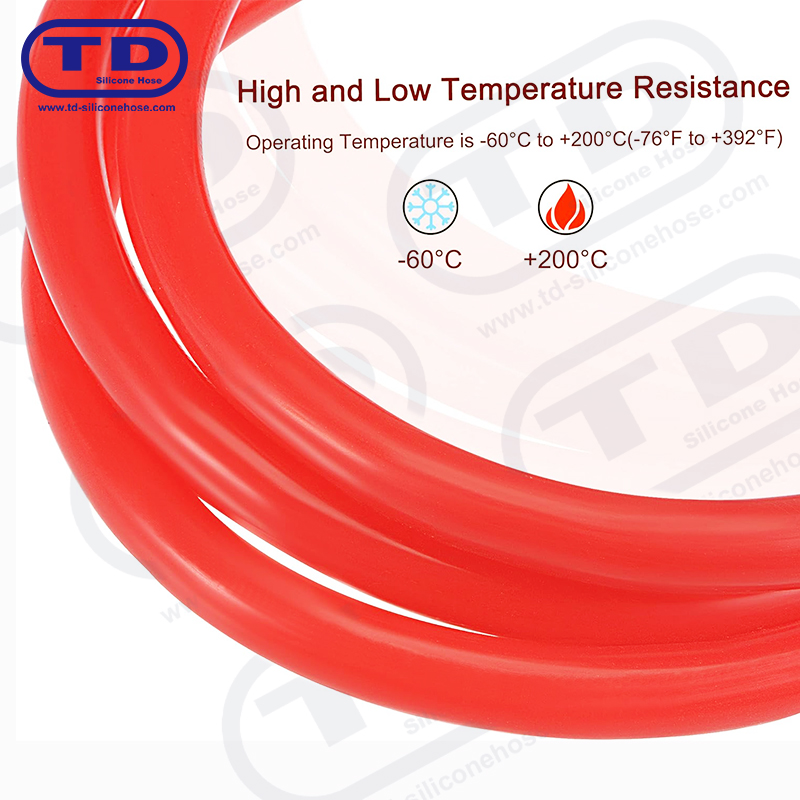 Tuyau d'aspirateur en silicone