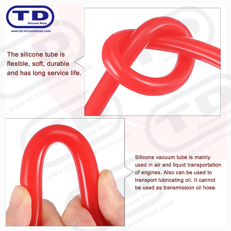 Tuyau d'aspirateur en silicone