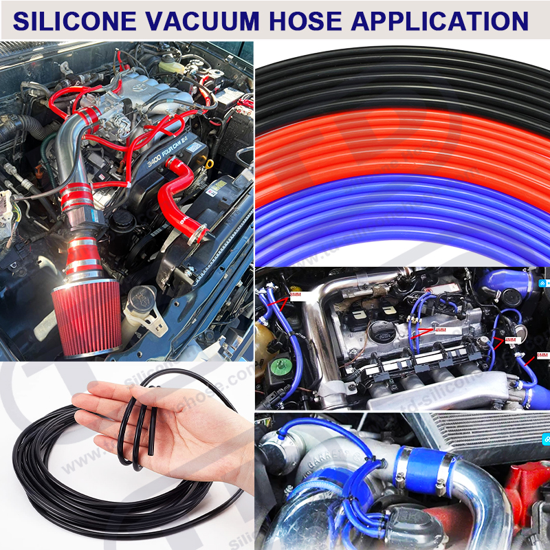 Tuyau d'aspirateur en silicone