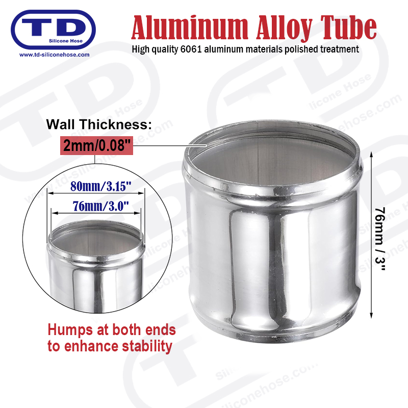 Tuyau en aluminium OD: 3,15 