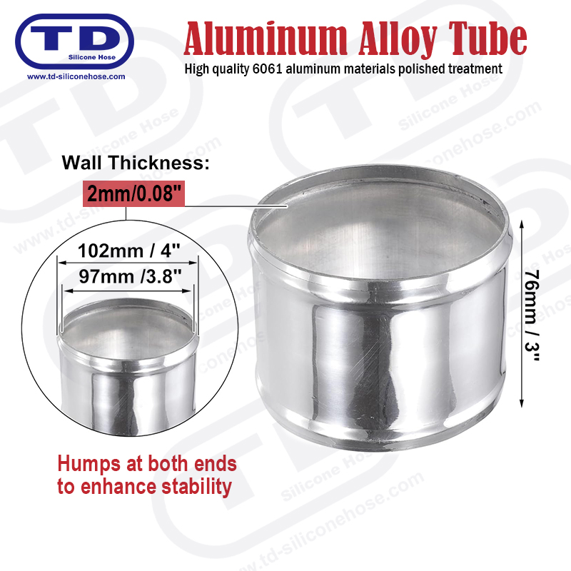 Tuyau en aluminium OD: 4,0 